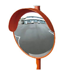 【構内・室内用】  カーブミラー アクリル製 Φ400 【40cm】アンゼンミラー アクリル 丸形 Φ400 1AAC0401S ナック・ケイ・エス 車庫入れや 子供の飛び出し確認に!