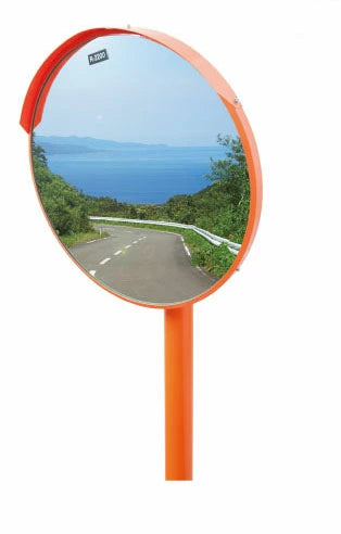 【設置基準合格品】安全道路反射鏡 アクリルよりも鮮明、ステンレスよりも耐候性に優れた化学強化ガラスミラーΦ600 【60cm】カーブミラー 安全ミラー 道路反射鏡 化学強化ガラス 強化ガラス 丸形 Φ600 店舗 商業施設内 道路鏡 アクリルミラー 丸形 丸型 ナック・ケイ・エス 1mgr0600s