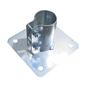 アメリカンフェンス用 ベース金具 φ48.6