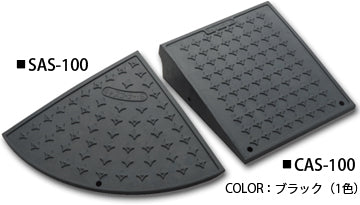 ミスギ サイレントキャスコーナー CSAS-100B ブラック ゴム製でさらにグレードアップ お得なセット商品!