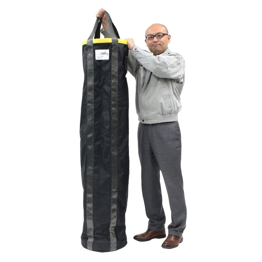 【超強力】荷揚げバケツ Φ350×1600mm 高密度ナイロンを使用なので 防水性、柔軟性、靱性 、優れもの!