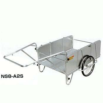 ピカ(Pica) 折りたたみ式リヤカー ハンディキャンパー NS8-A2S ワンタッチで折りたためる 収納性に優れたコンパクトカー
