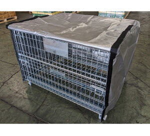 メッシュパレット用 防塵カバー 5枚セット HPC-1080-UV(不透明タイプ) 長期保管、輸送時の雨避け、ホコリ避け、目隠しに最適!