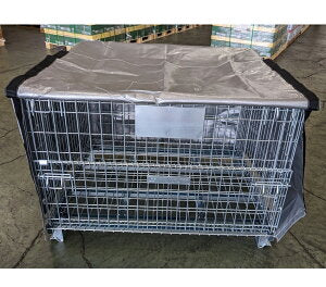 メッシュパレット用 防塵カバー 5枚セット HPC-1080-UV(不透明タイプ) 長期保管、輸送時の雨避け、ホコリ避け、目隠しに最適!