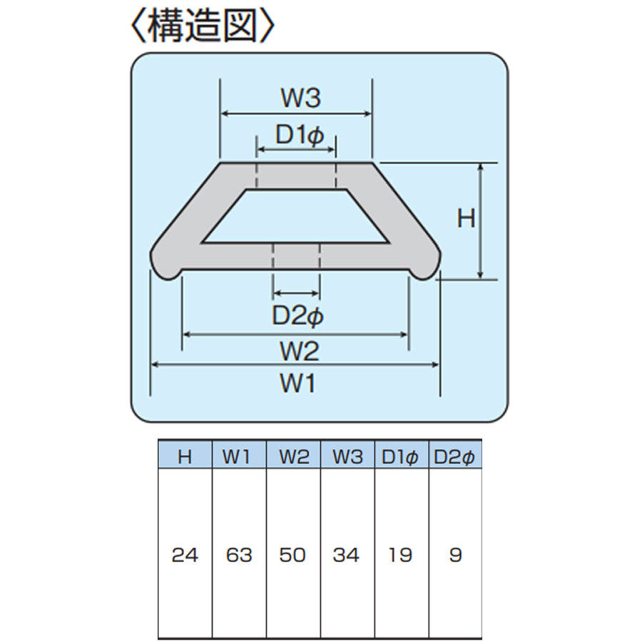 ホームストッパー 長さ2000mm【日本製 信栄物産】 【送料無料】