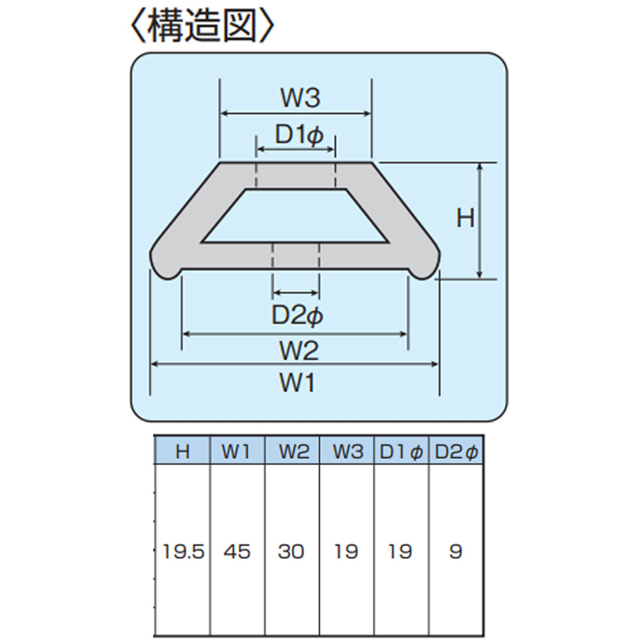 ホームストッパー 長さ1000mm【日本製 信栄物産】 【送料無料】