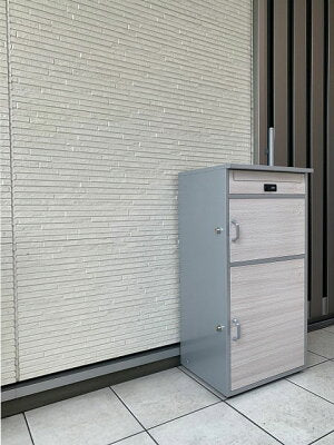 郵便ポスト付き 宅配ボックス　 リシム ミドルサイズ