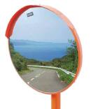 【設置基準合格品】安全道路反射鏡 ナック・ケイ・エス　アクリルよりも鮮明、ステンレスよりも耐候性に優れた、ガラス製ミラー 1mgr0800s 【80cm】カーブミラー 安全ミラー 道路反射鏡 店舗 商業施設内 道路鏡 化学強化 ガラスミラー 丸形 丸型 Φ800 1MGR0800S