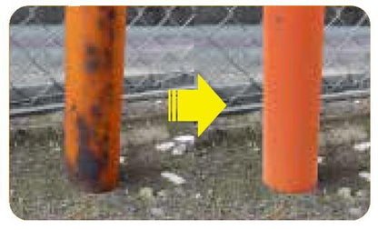 【道路反射鏡】地裁腐食防止ポール カーブミラー用 支柱 機能性埋込式 カーブミラー 安全ミラー 道路反射鏡 グランドバリア 支柱 直支柱 89.1 × 4400 ポール 店舗 商業施設内 道路鏡 大型ミラー オプション 埋込式 カーブミラー用 ナック・ケイ・エス 3pla8944sg