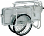 ピカ(Pica)　折りたたみ式リヤカー  ハンディキャンパー　PHC-130  ワンタッチで折りたためる　 収納性に優れたコンパクトカー