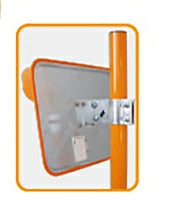 【設置基準合格品】安全道路反射鏡 ナック・ケイ・エス　耐熱、耐衝撃性に優れ　山や海沿いなどにも、安心設置！ 【80cm】カーブミラー 安全ミラー 道路反射鏡 店舗 商業施設内 道路鏡 ステンレスミラー Z 角型 角形 600×800 4MHZ6080S