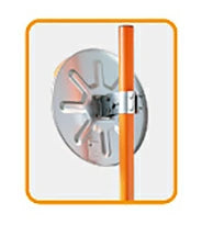 【60cm】カーブミラー 安全ミラー 道路反射鏡 商業施設内 チタニアミラー 丸形 丸型 Φ600 二面鏡 2面鏡 ステンレス製 道路鏡 耐熱 耐衝撃性 光触媒 コート液 コーティング ナック・ケイ・エス 1mti0600w