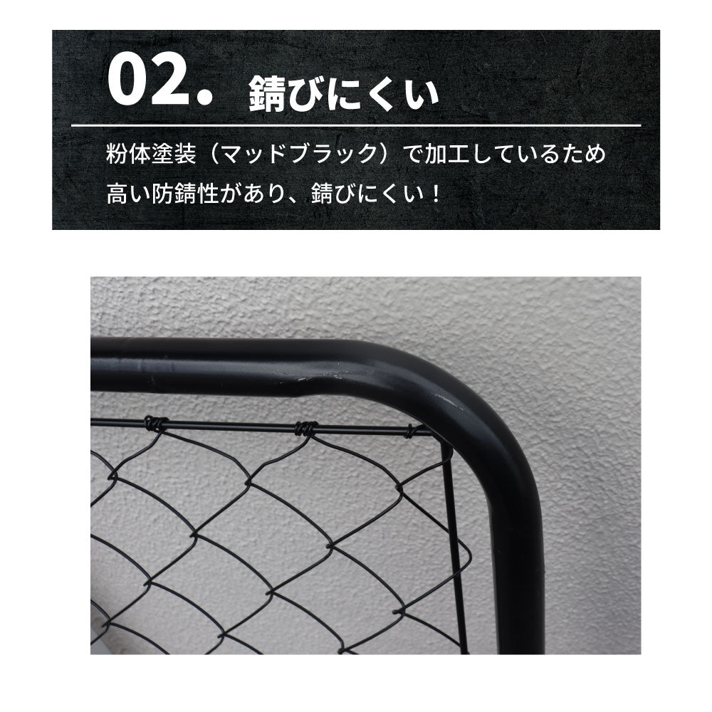 アメリカンフェンス 本体 ブラック 900×900 AF-BK900
