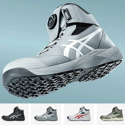 アシックス 安全靴 ウィンジョブ CP314 BOA ハイカット メンズ レディース ワイド3E相当 ダイヤル式 軽量 作業靴 ASICS WINJOB