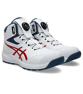 アシックス 安全靴 ウィンジョブ CP314 BOA ハイカット メンズ レディース ワイド3E相当 ダイヤル式 軽量 作業靴 ASICS WINJOB