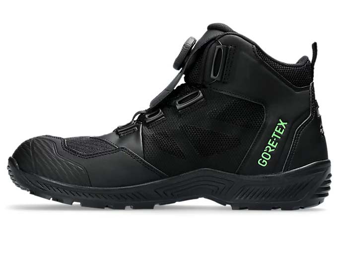 アシックス 安全靴 ウィンジョブ CP604 G-TX BOA ハイカット メンズ ワイド3E相当 ゴアテックス 防水透湿 ダイヤル式 耐油性 作業靴 ASICS WINJOB