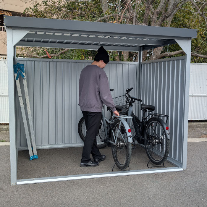 日本製物置　ダイマツDM-10L　自転車置場　喫煙所 万能物置 DM-10L – DM e-shop