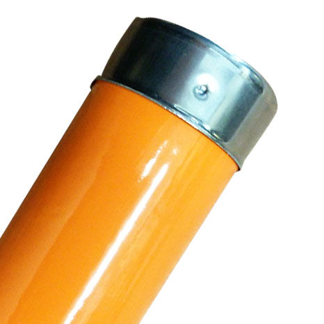 【送料無料】ダイマツ公式 DM-P カーブミラー支柱 34φ×2.0t×2000mm オレンジ 亜鉛メッキ鋼管 粉体塗装 ステンレスキャップ付 ネカセ穴加工済 取付鉄棒付