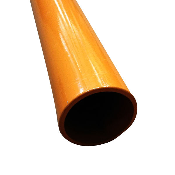 【送料無料】ダイマツ公式 DM-P カーブミラー支柱×10 34φ×2.0t×2000mm オレンジ 亜鉛メッキ鋼管 粉体塗装 ステンレスキャップ付 ネカセ穴加工済 取付鉄棒付