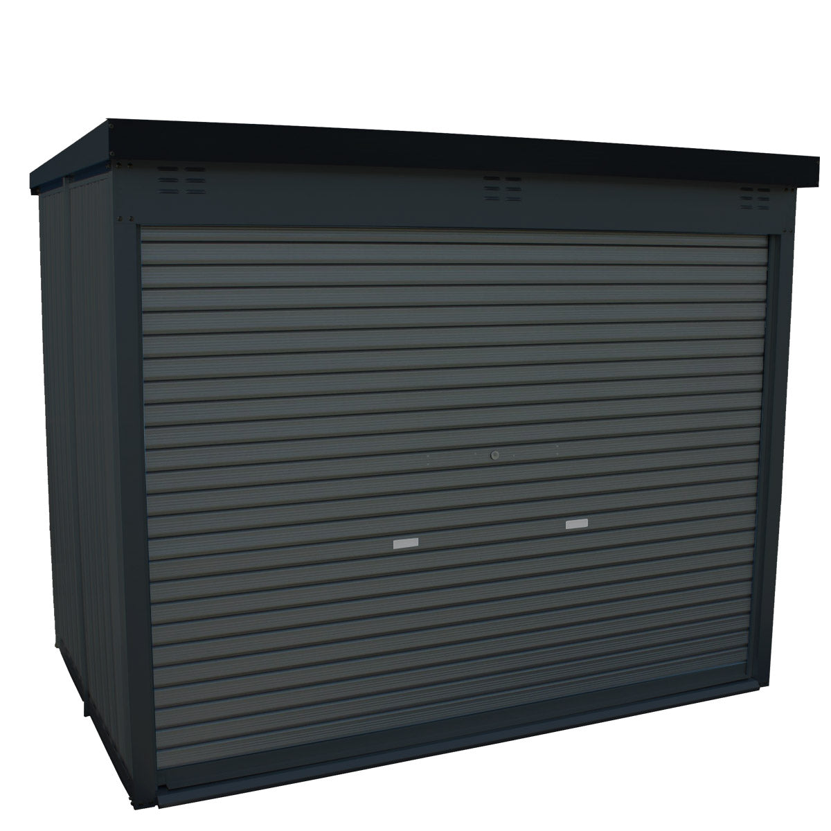 ※法人様限定※ 万能物置 DMG-10-BK シャッタータイプ