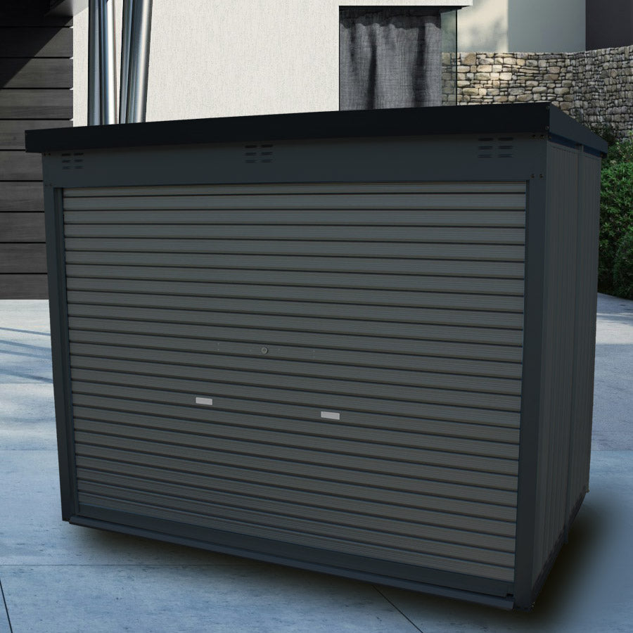 ※法人様限定※ 万能物置 DMG-10-BK シャッタータイプ