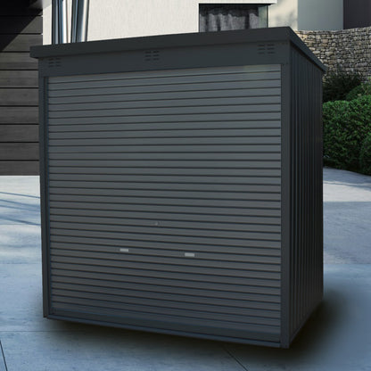 ※法人様限定※ v万能物置 DMG-10H-BK シャッタータイプ