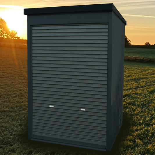 ※法人様限定※ 万能物置 DMG-7H-BK シャッタータイプ