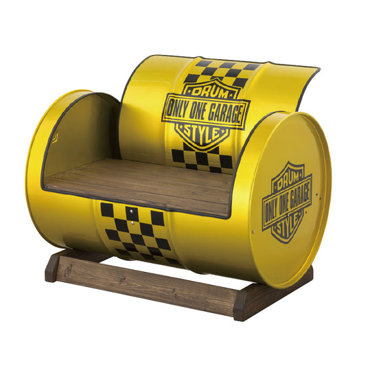 ※法人様限定※ オンリーワン ドラム缶チェア キャンディイエロー キャンプ用品 チェア アウトドア 椅子 バーベキュー グランピング NJ3-DC-CY