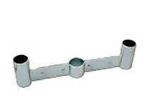 アンゼンミラー ２面鏡用取付金具 <br>ポール径 34mm　3AWK34　<br>ナック・ケイ・エス　アクリル 丸形用