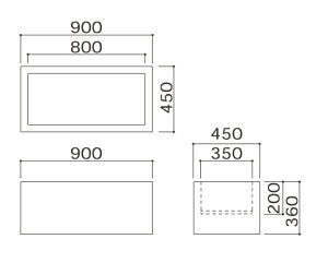 トイボックス　D450シリーズ専用　スクエアパーツ omoio