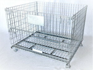 メッシュパレット (本体）   物流商品の  スターワン 折りたたんで コンパクトに　 積み重ねて スペース節約！