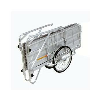 ピカ(Pica)　折りたたみ式リヤカー  ハンディキャンパー　S8-A2  ワンタッチで折りたためる　 収納性に優れたコンパクトカー