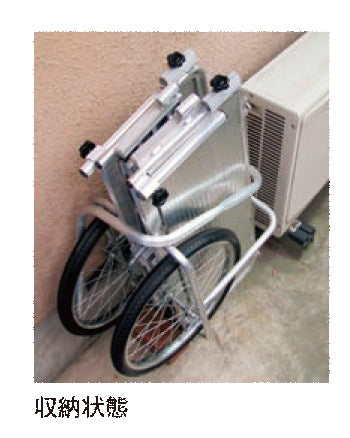 ピカ(Pica)　自転車で引ける！  SMC-10C　アルミ製 折りたたみ式リヤカー   ワンタッチで折りたためる　 収納性に優れたコンパクトカー