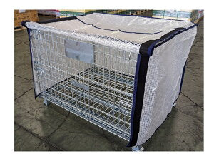 メッシュパレット用 防塵カバー　５枚セット　 HPC-1210-PE（半透明タイプ） 長期保管、輸送時の雨避け、ホコリ避け、目隠しに最適！