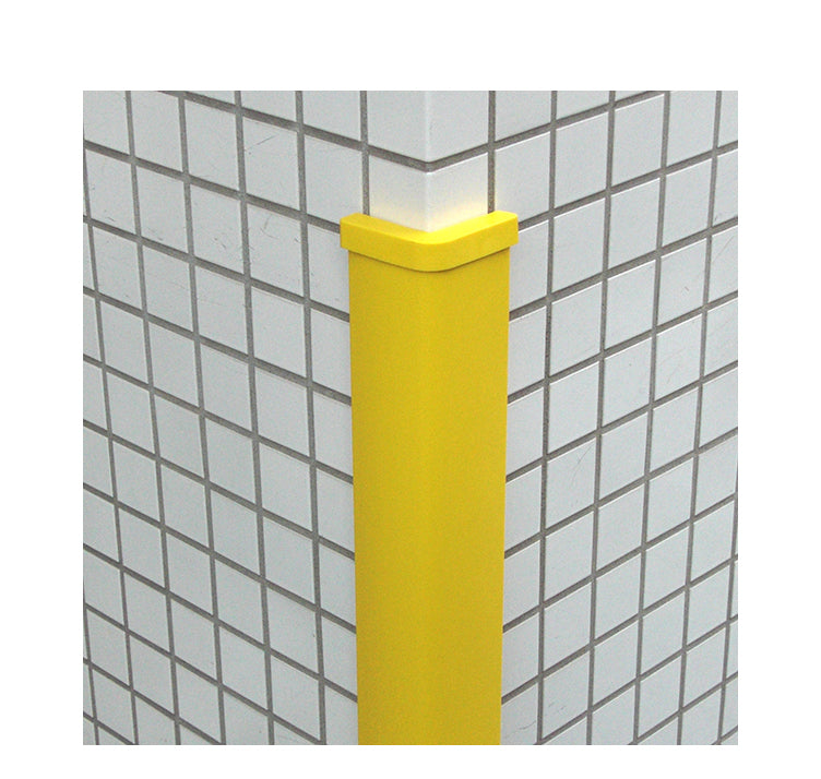 コーナーガード　当て板ベース付き　長さ1000mm　35×35×8mm厚【日本製　信栄物産】衝撃保護材