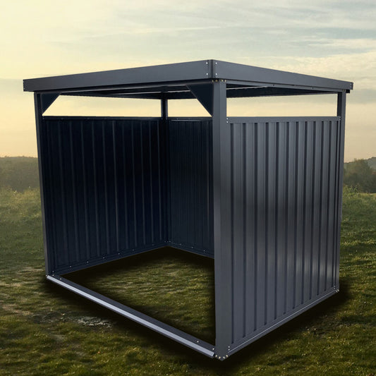 万能物置 DM-10L-BK パネルロングタイプ