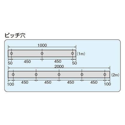 ホームストッパー　長さ1000mm【日本製　信栄物産】　【送料無料】
